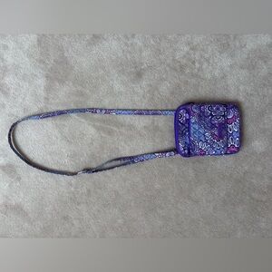 Vera Bradley Purple Patterned Crossbody Bag